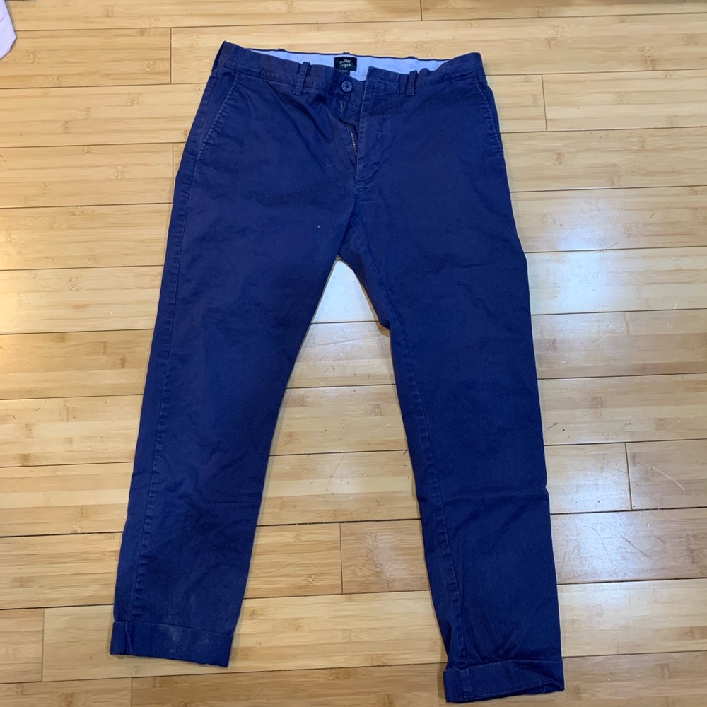 Blue JCREW Driggs Pants